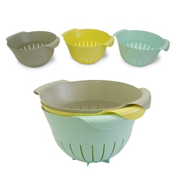 ESCORREDOR DE LEGUMES 27X15CM CORES SORTIDAS