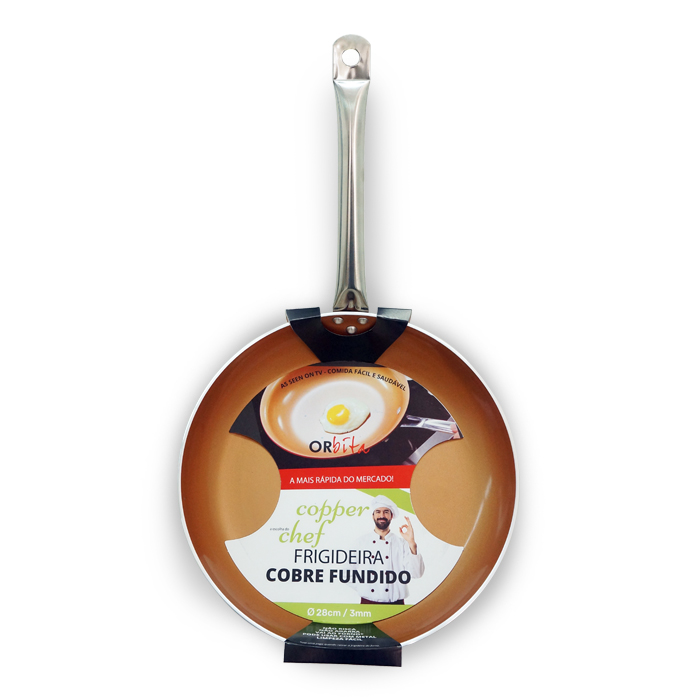 Frigideira cobre anti aderente